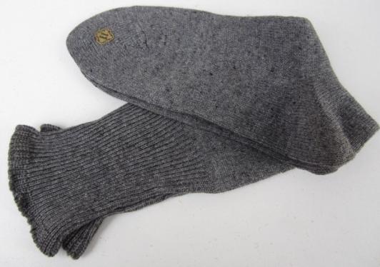 Wehrmacht Socks Mint pair of grey wool Wehrmacht socks In mint condition!