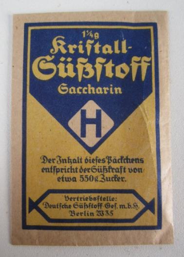 Wehrmacht Packaging Sweetener 