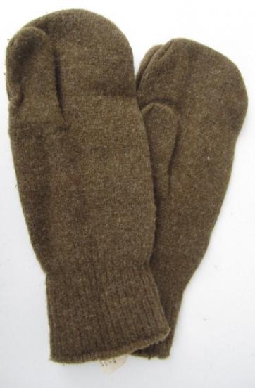 US WW2 Wool Winter Glove's 