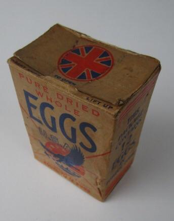 US WW2 Whole Dried Egg Package