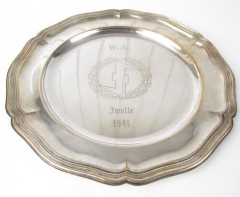 NSB/WA Silver plated Plate