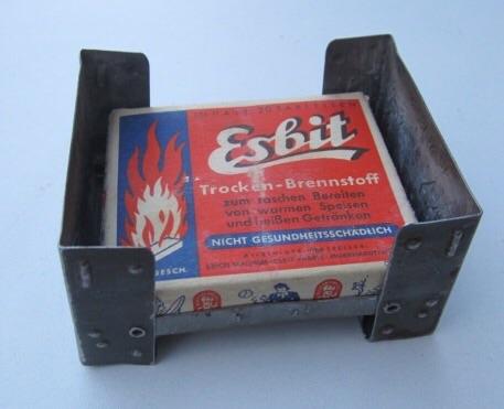 Wehrmacht Esbit Cooker with original Fuel Blok