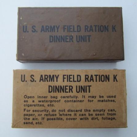 US Army Field Ration K Dinner Unit