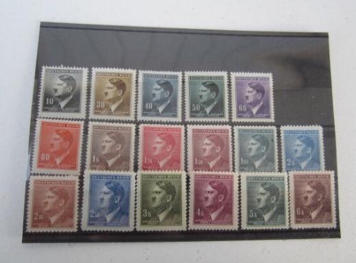 17 Adolf Hitler Stamps