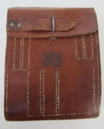 Luftwaffe Brown Leather MG15 Pouch