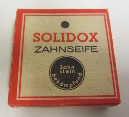 German Tooth Paste in original carton box Solidox