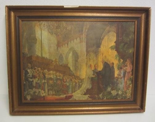 Painting of the Marriage of the Dutch Princess 1937