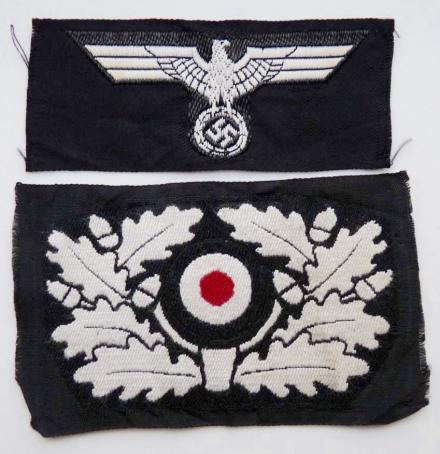 Wehrmacht Panzer Beret Bevo Insignia