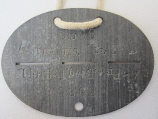 WaffenSS Dog Tag