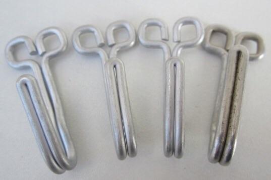 4 Wehrmacht Tunic Belt Hooks