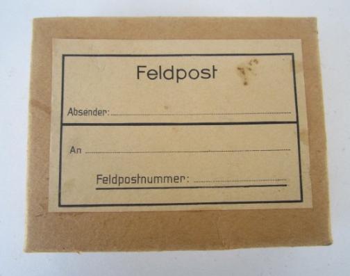 Wehrmacht Carton Fieldpost Box