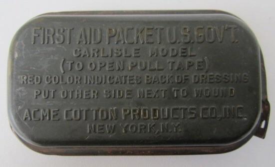 US WW2 Plastic First Aid kit