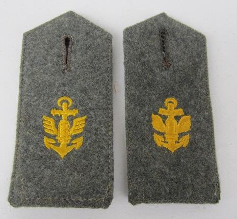 Kriegs Marine Costal Artillery Shoulder Boards