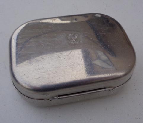 British WW2 Metal Soap Container