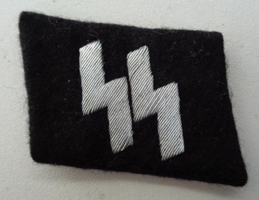 WaffenSS NCO Runic Collar Tab