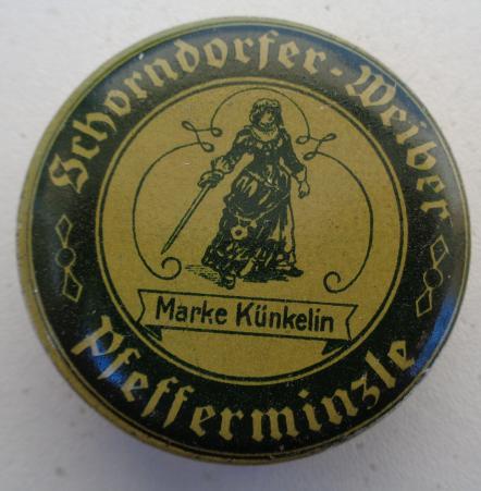 German Wartime metal Mints Can