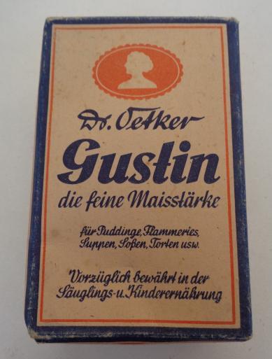 German pack of  Dr.Oetker Gustin