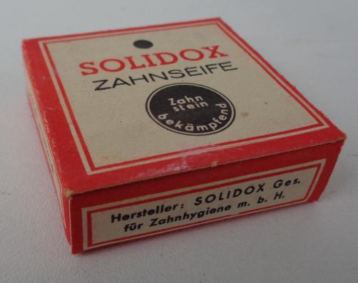 German Tooth Paste in original carton box Solidox