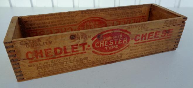 British WW2 Cheese Ration Box