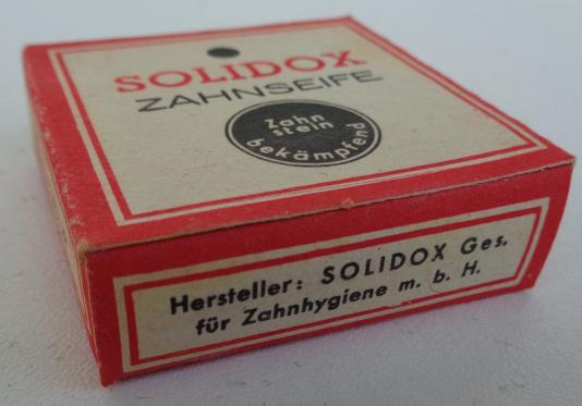 German Tooth Paste in original carton box Solidox