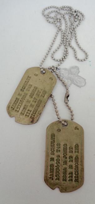 US WW2 Dog Tags