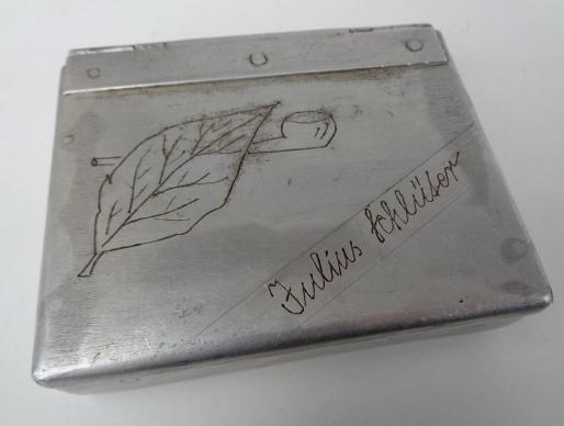 Wehrmacht Aluminium Tabaco Case