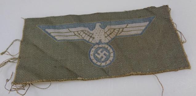 Wehrmacht rare Printed Breast Eagle