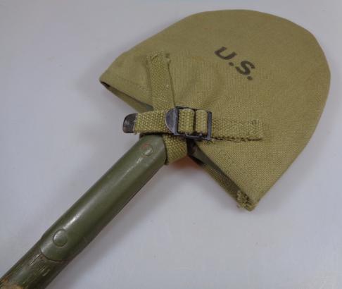 US WW2 T Shovel in original cover