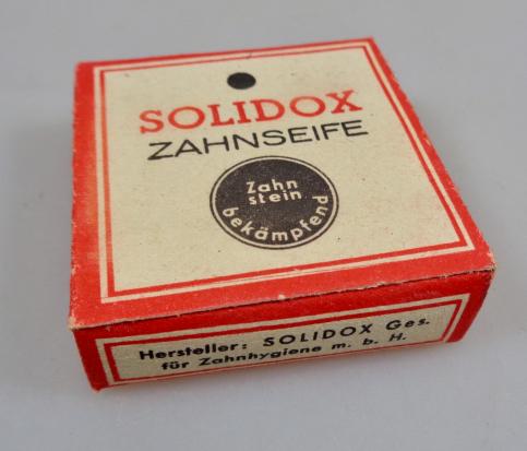 German Tooth Paste in original carton box Solidox