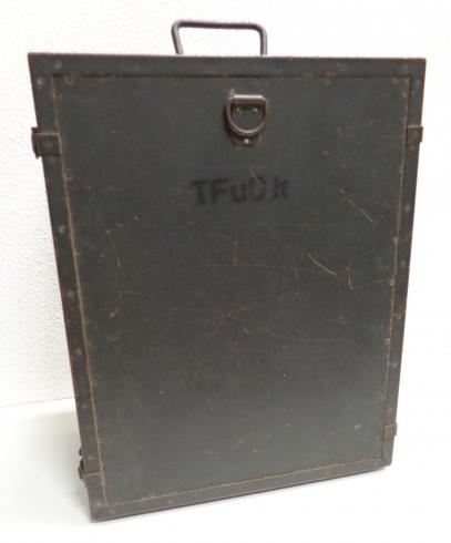 Wehrmacht Transmitter/Reseiver Transport Case Torn Fu.Ck