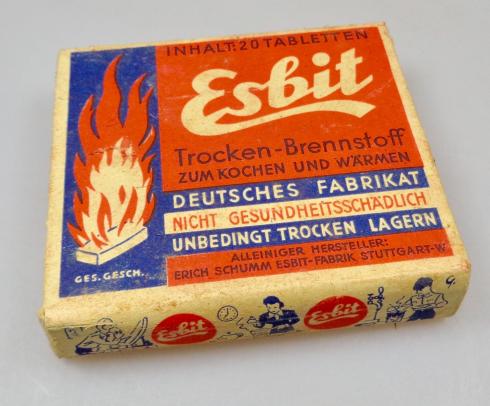 Wehrmacht Esbit Cooking Fuel 