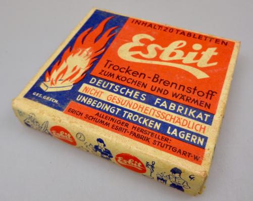 Wehrmacht Esbit Cooking Fuel 