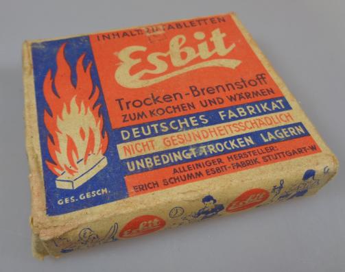 Wehrmacht Esbit Cooking Fuel 