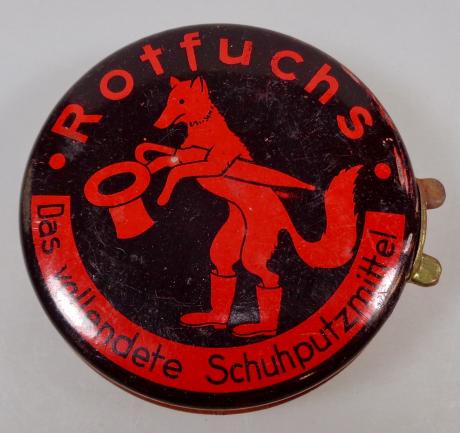 German WW2 era Shoe Polish Can