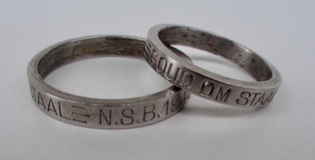 Dutch NSB Wedding Rings