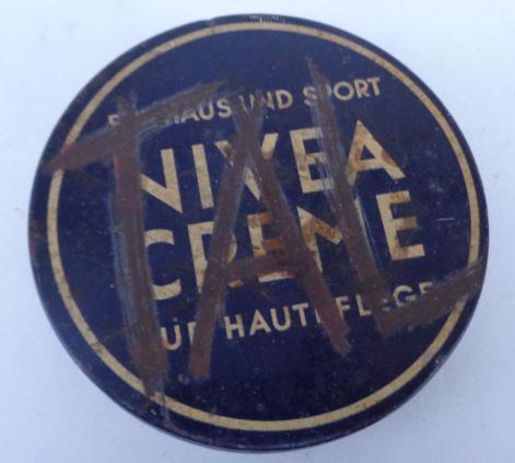 Third Reich era Nivea Skin Cream