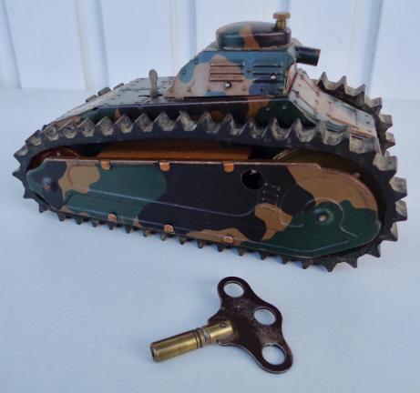 German 1930s era Tippco Toy Tank