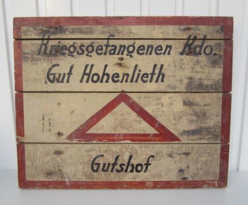 Wehrmacht Wooden Sign