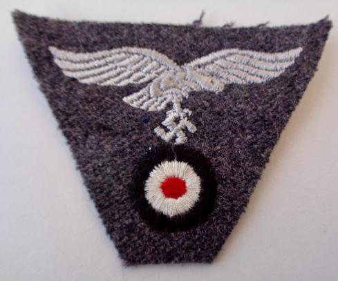 Luftwaffe cloth M43 Cap Badge