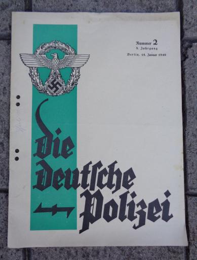 Polizei Magazine 1940