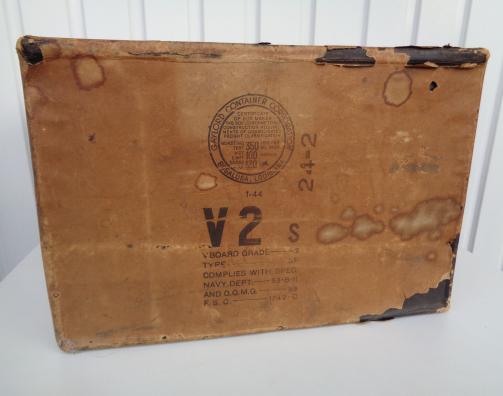 US WW2 Clipboard Ration Box