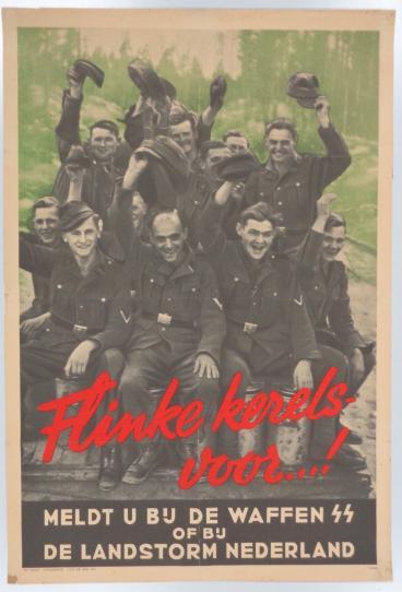 Dutch WaffenSS en Lanstorm Poster