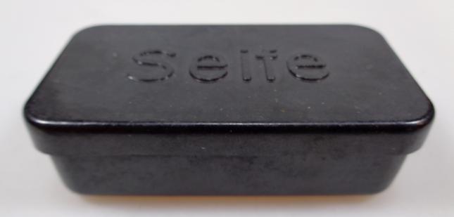 Wehrmacht Black Bakelite Medical Soap Container