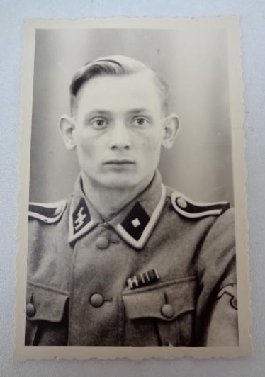 WaffenSS Portrait Photograph