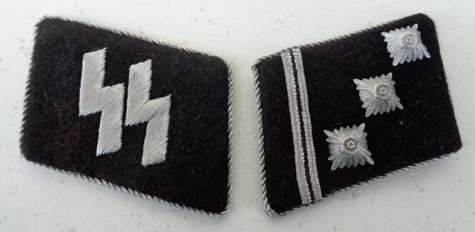 WaffenSS Officer Collar Tabs