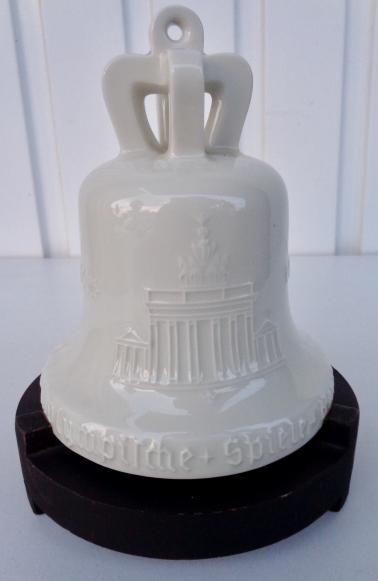 Porcelain Bell 36th Olympic games Berin 1936