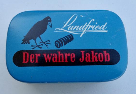 German Chewing Tabacco Can