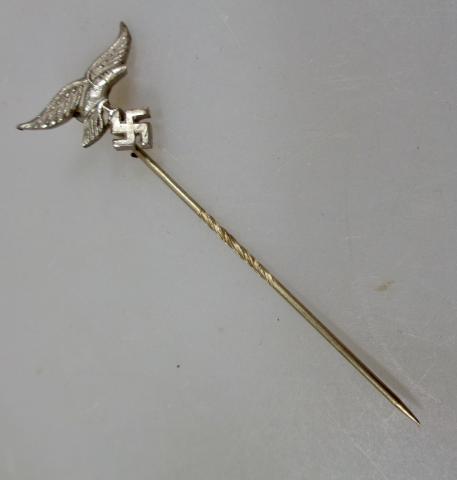 Luftwaffe 1e Eagle stick pin