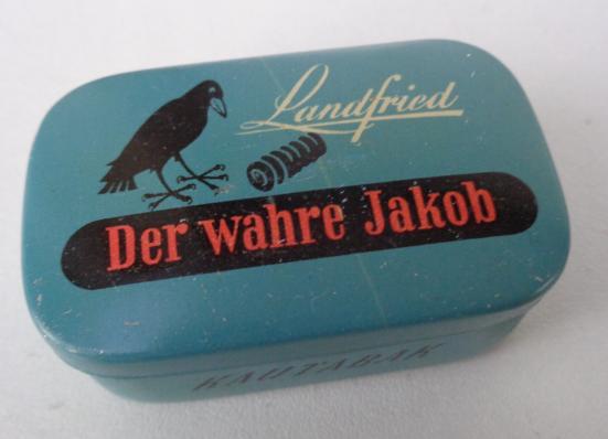 German Chewing Tabacco Can