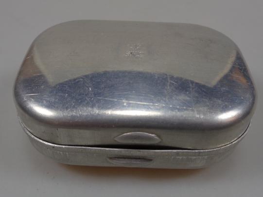 IMCS Militaria | British WW2 Aluminium Soap Container